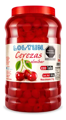 Cerezas en Almíbar 4 Kg